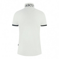 Polo in cotone bianco - L