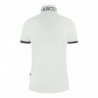 Polo in cotone bianco - L