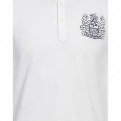 Polo in cotone bianco - L