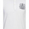Polo in cotone bianco - L