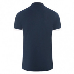 Polo in cotone blu - XXL