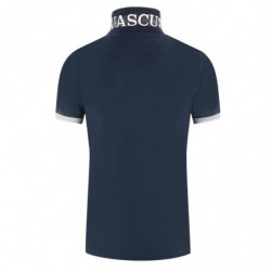 Polo in cotone blu - XXL