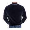 Maglione in cotone blu - L