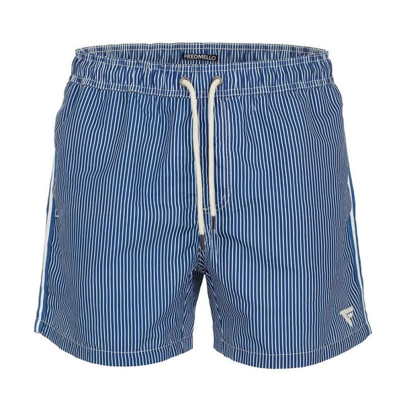 Costume da bagno in poliestere blu - XL