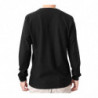 Maglione in cotone nero - L
