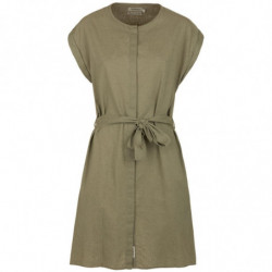 Abito in cotone verde - L