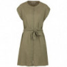 Abito in cotone verde - L