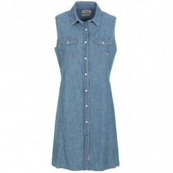Abito in cotone blu - XL