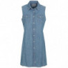 Abito in cotone blu - XL