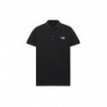 Polo in cotone nero - XL