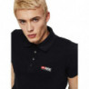 Polo in cotone nero - XL