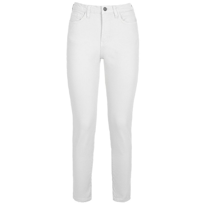 Jeans e pantaloni in cotone bianco - W26