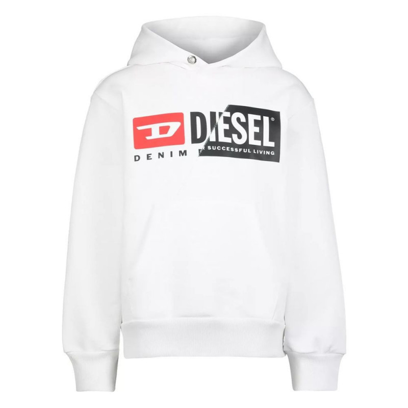 Maglione in cotone bianco - XL