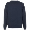 Maglione in cotone blu - S