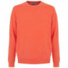 Maglione in cotone arancione - XXL