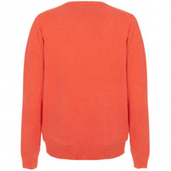 Maglione in cotone arancione - XXL