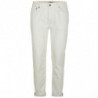 Jeans e pantaloni in cotone bianco - W32