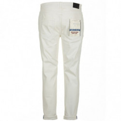 Jeans e pantaloni in cotone bianco - W32