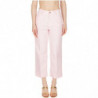 Jeans e pantaloni in cotone rosa - W29