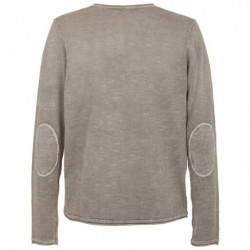 Maglione di cotone grigio - 3XL