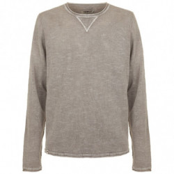Maglione di cotone grigio - S