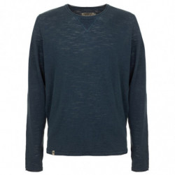 Maglione in cotone blu - XL