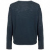 Maglione in cotone blu - XL