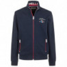 Maglione in cotone blu - S