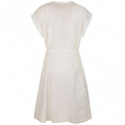 Abito in cotone bianco - L