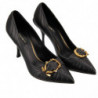 Décolleté in pelle nera - EU36.5/US6.5
