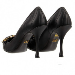 Décolleté in pelle nera - EU36.5/US6.5