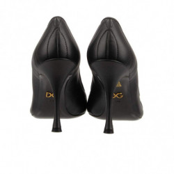 Décolleté in pelle nera - EU36.5/US6.5