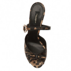Sandalo in pelle nera - EU37/US7