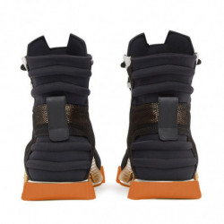 Sneaker Di Pelle Di Vitello Multicolor - EU44/US11
