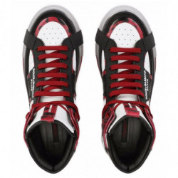 Sneaker Di Pelle Di Vitello Rossa - EU44/US11