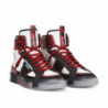 Sneaker Di Pelle Di Vitello Rossa - EU44/US11