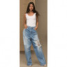 Jeans e pantaloni in cotone blu - W26