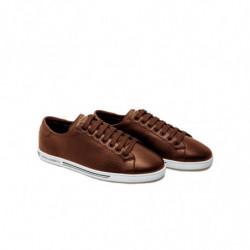 Sneaker Di Cervo In Pelle Marrone - EU39/US6