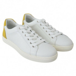 Sneaker Di Pelle Di Vitello Bianca - EU41/US8