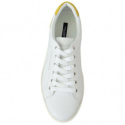 Sneaker Di Pelle Di Vitello Bianca - EU41/US8