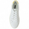 Sneaker Di Pelle Di Vitello Bianca - EU41/US8