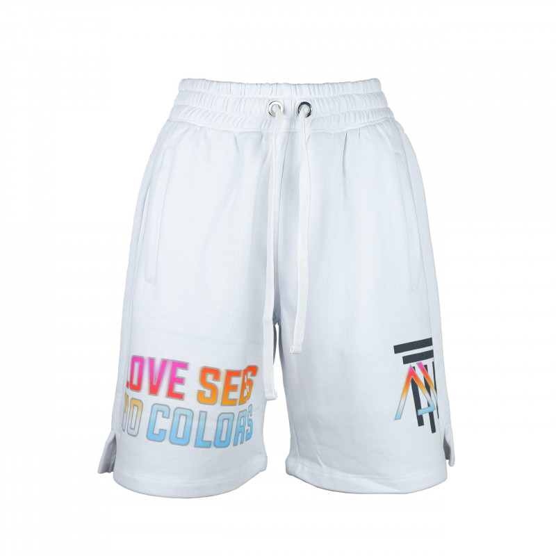 Pantaloncini in cotone bianco - XS
