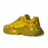 Sneaker Di Pelle Di Vitello Gialla - EU39/US9