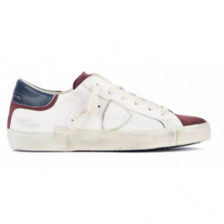 Sneaker in pelle bianca -...