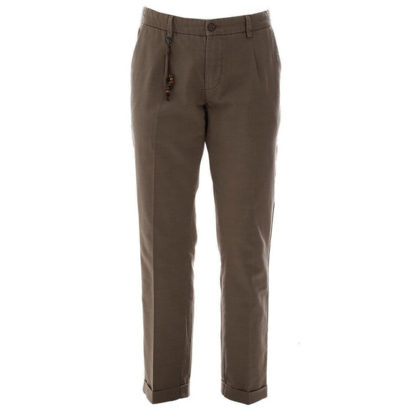 Jeans e pantaloni in cotone marrone - W38