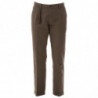 Jeans e pantaloni in cotone marrone - W38