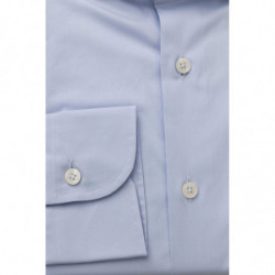 Camicia elegante slim fit con colletto francese - L