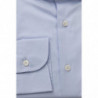 Camicia elegante slim fit con colletto francese - L