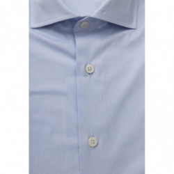 Camicia elegante slim fit con colletto francese - L