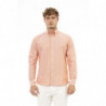 Camicia Baldinini Trend Chic in cotone arancione - XL